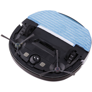 High-Suction Smart Robot Vacuum with Remote APP Voice Control - White+Pink by Livingandhome