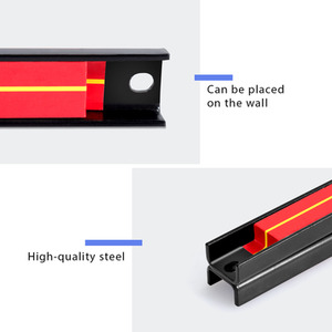 3 Pack Magnetic Tool Holder Magnetic Bar - Red by Costway