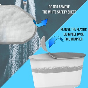 500ml Moisture Absorber Dehumidifier for for Damp, Mould, Moisture by Shatchi