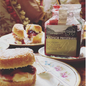 Raspberry and Crushed Cardamom Preserve - Red by Radnor Preserves