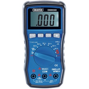 Draper Auto & Manual Digital Multimeter by Draper