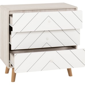 Dixie Trio Set - White/ Dusty Grey