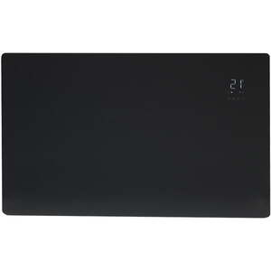 SolAire Vitra Wifi Electric Panel Heater, Wall Mounted Portable - Black / 0.5 by SolAire Heating Products