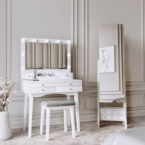 Taylor x Nikita Dressing Table and Jewellery Organiser - White by CARME