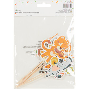 Safari Party Cake Decorations - Multicolour by My Party