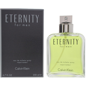 Calvin Klein Eternity For Men Eau De Toilette 200ml - Black by Calvin Klein
