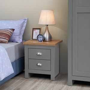 Lisbon 3 Piece Bedroom Set 03 - Grey by Timber Art Design UK