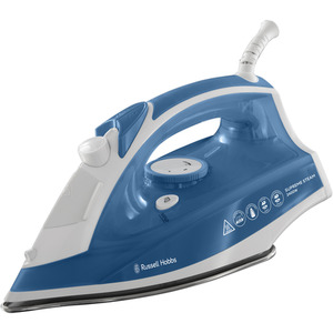 2400W Supreme Steam Iron Blue - Blue by Russell Hobbs