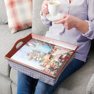 Pack of 2 Padded Lap Trays - Mixed by Greenhurst