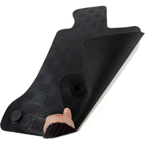 Mercedes E-Class Car Mats Rubber 2016 onwards 4pc Set - Black by Easimat