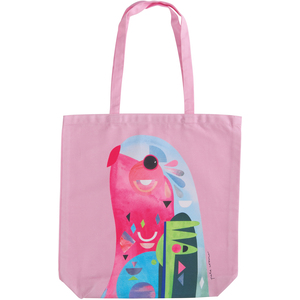Maxwell Williams Tote Bag Pete Cromer Parrot - Pink by Maxwell Williams