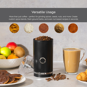 Innoteck Electric Coffee and Spice Grinder - Black by Innoteck