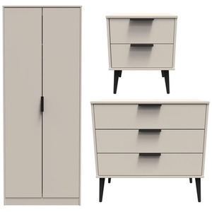 Tulsa Ready Assembled 3 piece Furniture Pack - Kashmir Ash