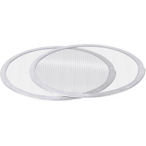 Aluminium Pizza Screen Pack of 2 - Silver by Argon Tableware
