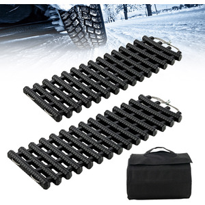 2 Pack TPR Recovery Track Pad - Black by Costway