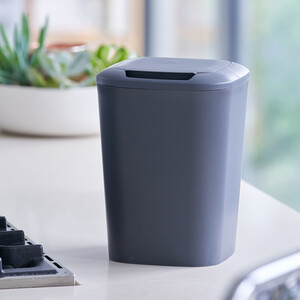 Lift Top Bin - Charcoal