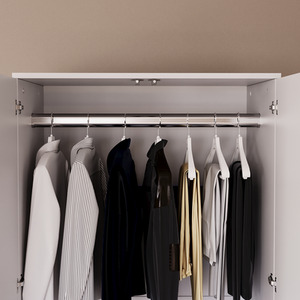 Denver Bedroom Set (2 Drawer Bedside (x2), 3 Drawer Chest, 2 Door Wardrobe) by Vida Designs