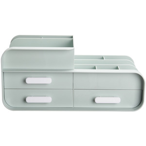 Versatile Makeup Organiser Box with Drawers by Livingandhome
