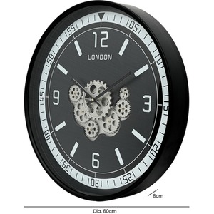 Modern Wall Clock for Livingroom - Grey by Vanity Living