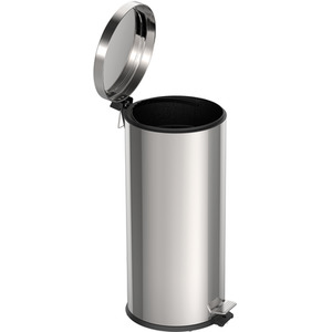 Tramontina Stainless Steel Pedal Bin - Silver / 30l by Tramontina