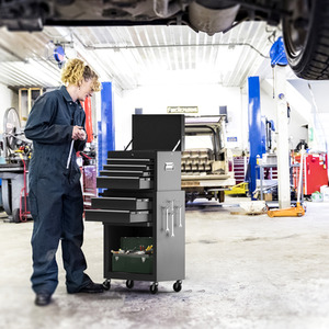 6-Drawer Rolling Tool Chest Tool Storage Cabinet by Costway