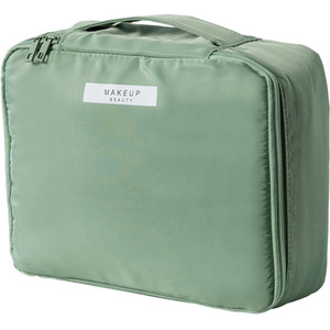 Large Portable Travel Makeup Bag - Light Green by komore