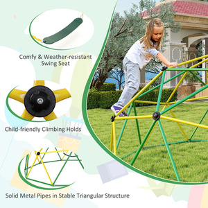 Geometric Dome Climber Playground Set by GAINOOM