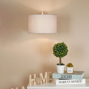 Light Grey Textured Shade - Grey