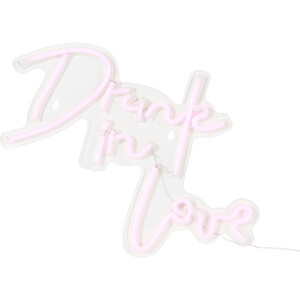 Drunk in Love Neon Sign - Pink