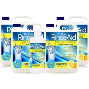 Rinse Aid - Lemon Fresh - Protect and Shine With Added Glass Protection - Blue / 20.5l by Pro-Kleen