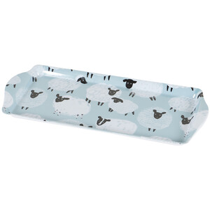 Highland Flock Small Sandwich Tray - Blue