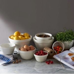 Mason Cash Off White Pudding Basin Baking Mixing Bowl 17cm 1L - Cream by Mason Cash