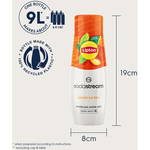 SodaStream Lipton Iced Tea Peach Syrup - Orange by SodaStream