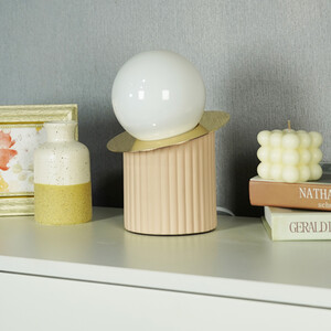 Octavia Table Lamp - Beige