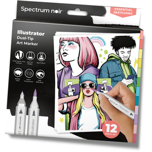 Spectrum Noir Illustrator 12 Pack by Spectrum Noir