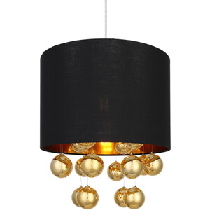 Gold Orb Droplets Pendant - Gold