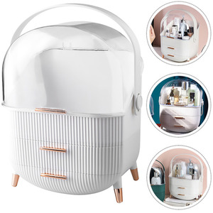 Luxurious Makeup Dustproof Organiser by Livingandhome