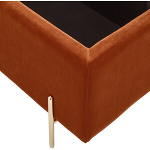 Mystica Ottoman Storage Bench - Russet