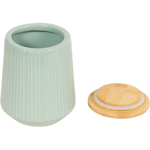 Large Conical Base Canister - Grey