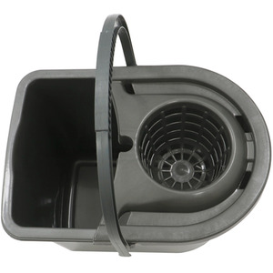 15 Litre Recycled Plastic Mop Bucket - Grey by JVL