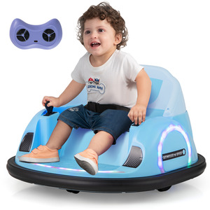 Kids Ride on Bumper Car - Blue by Costway