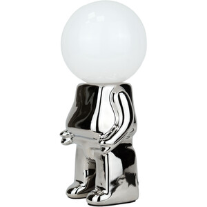 Astronaut Table Lamp - Silver