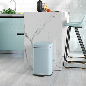 HOMCOM Kitchen Pedal Bin Fingerprint Proof by HOMCOM