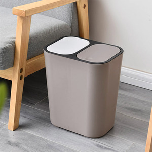 2 In 1 Kitchen Sorting Waste Bin by lifeideas