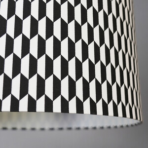 Kavi Geometric Shade - Black and White