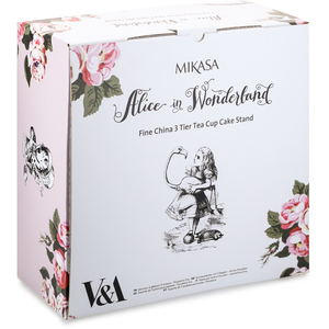 Mikasa Bone China 3-Tier Cake Stand - Mixed by Mikasa