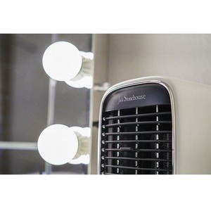 Portable Heater 1000W - White - White by Jack Stonehouse