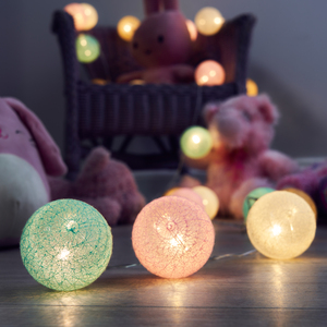 Glow LED String Lights - Pom Pom by Litecraft