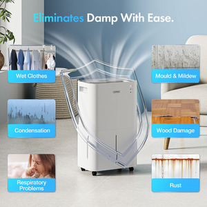 Dehumidifier 20L Day - White by VonHaus
