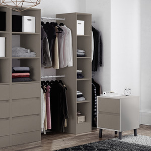 Spacepro 450mm Tower Unit - Stone Grey by Spacepro